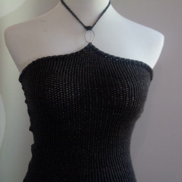 Sirena Knit Corset Halter Top - Picture 3 of 4